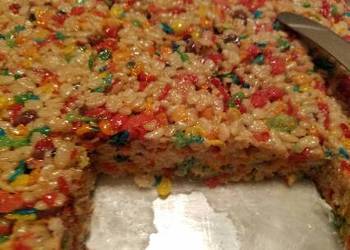 Ultimate Prepare Recipe Pattys Fruity Cereal Bars Home Style