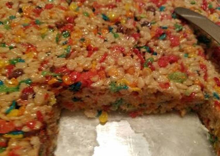 Steps to Make Speedy Pattys Fruity Cereal Bars