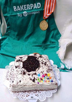Foto resep Bolkus Oreo coklat birthday