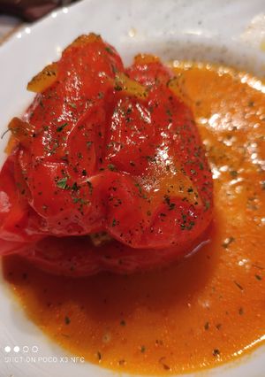 Una foto de Pimientos rellenos 🌶️