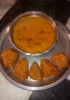 A picture of Makkhi Dhokla.