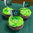 Green cup cakes🇵🇰🇵🇰