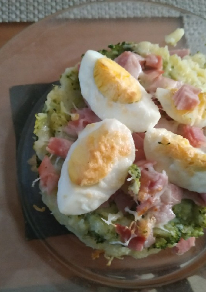 Una foto de Timbal de Brócoli