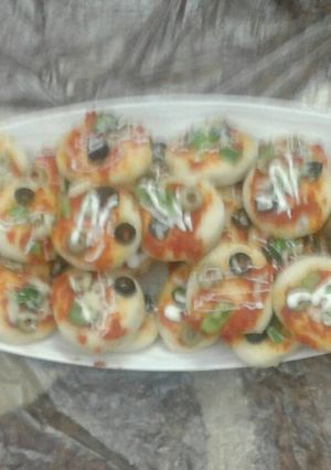 صورة لوصفة البيتزا السريعه