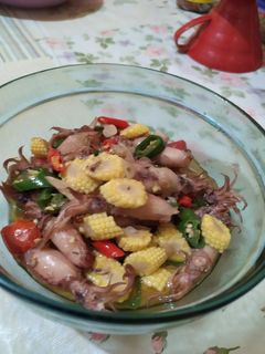 Foto resep Cumi asin sederhana