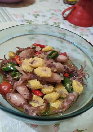 Foto resep Cumi asin sederhana