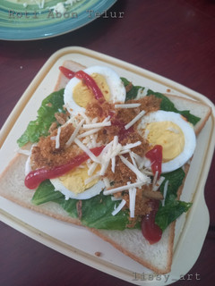 Foto resep Roti Abon Telur (sandwich abon)