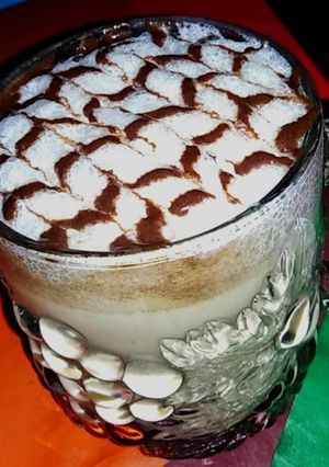 A picture of Choco whipped coffee.