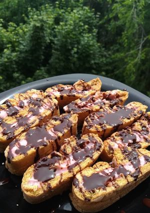 Puncs alagút zabpehelyliszttel, cukormentesen recept fotója