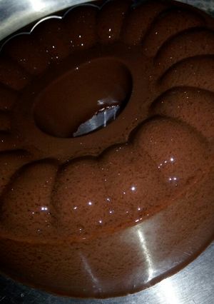 Foto resep Puding Chocolat Kenyal Lembut