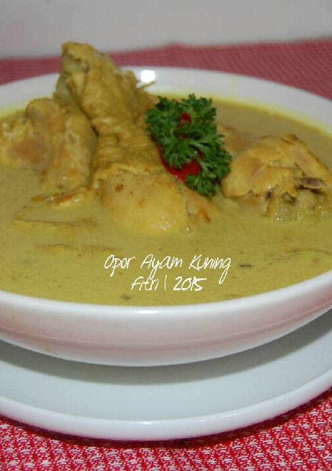 Foto resep Opor Ayam Kuning
