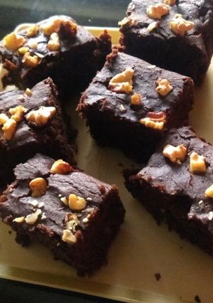 A picture of Jowar atta brownie.