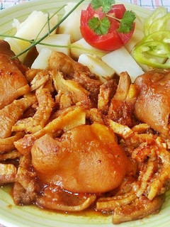 Csülkös-körmös pacal recept fotója