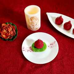 रवा बीटरूट मोदक(RAVA BEETROOT MODAK RECIPE IN HINDI)-レシピのメイン写真