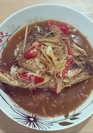 รูปของ หัวปลาเจี๋ยนสามรส - คีโต - โดยหม้อทอดไร้น้ำมัน และหม้อหุงข้าว