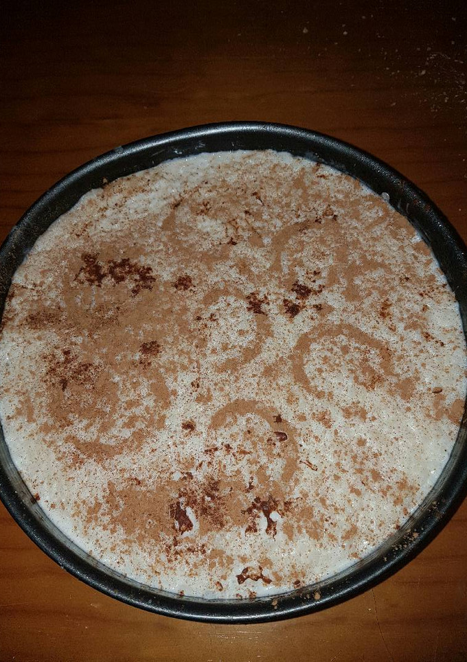 Una foto de Tarta de arroz con leche