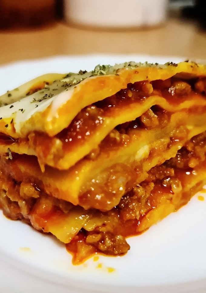 Una foto de Lasagne al mio modo