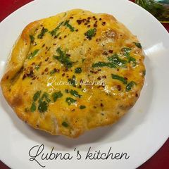 A picture of 2 ingredient Air Fryer Naan:.
