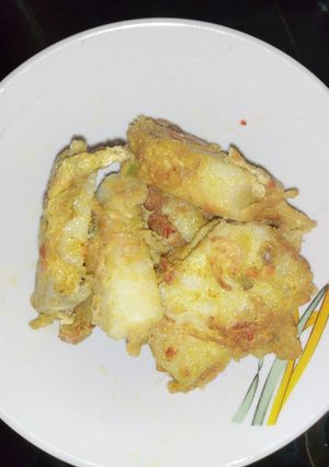 A picture of Fried yam.