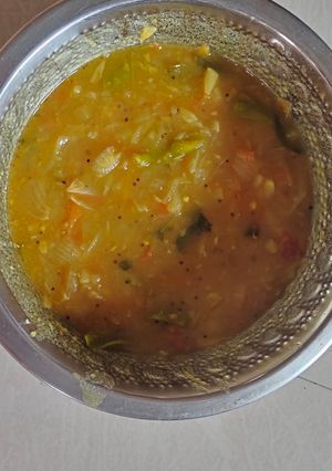A picture of Poori kizhanghu masala.