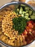 (Cocok untuk Diet) Chickpea Salad - easy & healthy
