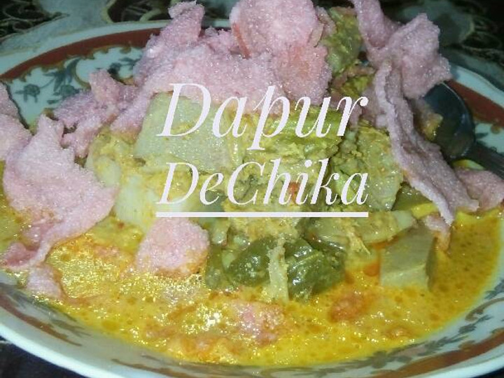 Wajib coba! Resep bikin Lontong gulai nangka(cubadak) yang sesuai selera