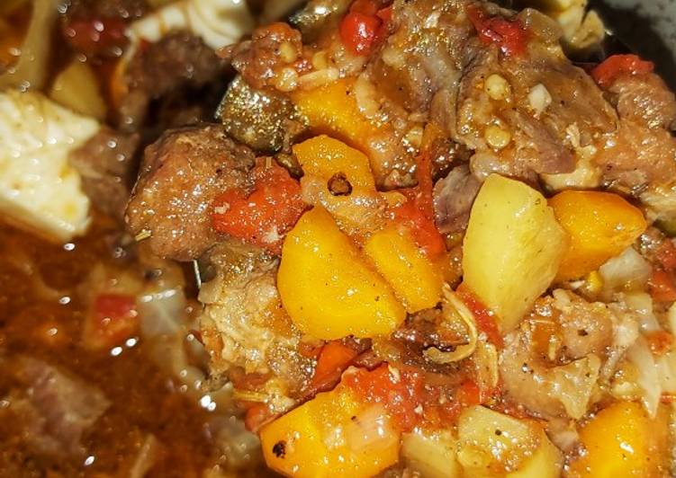 Recipe of Super Quick Homemade Beef soup