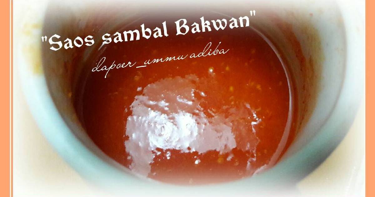 Resep Sambal Bakwan Oleh Dapoer Ummu4a Liyanify Cookpad