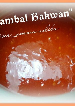 Foto resep Sambal Bakwan