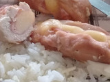 Arrolladito de pollo, tipo "pancho"