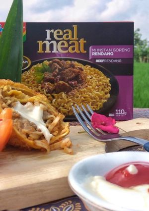 Foto resep Indomie cordon bleu