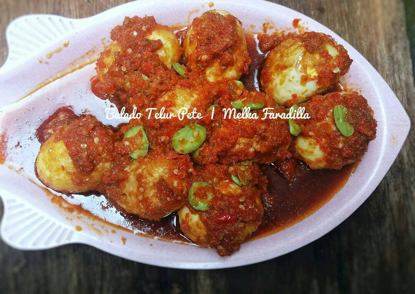 Balado Telur Pete