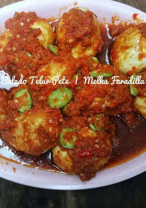 Foto resep Balado Telur Pete