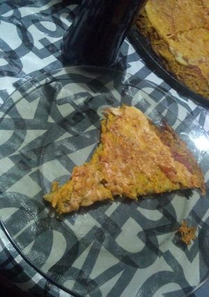 Una foto de Pizza de zanahoria