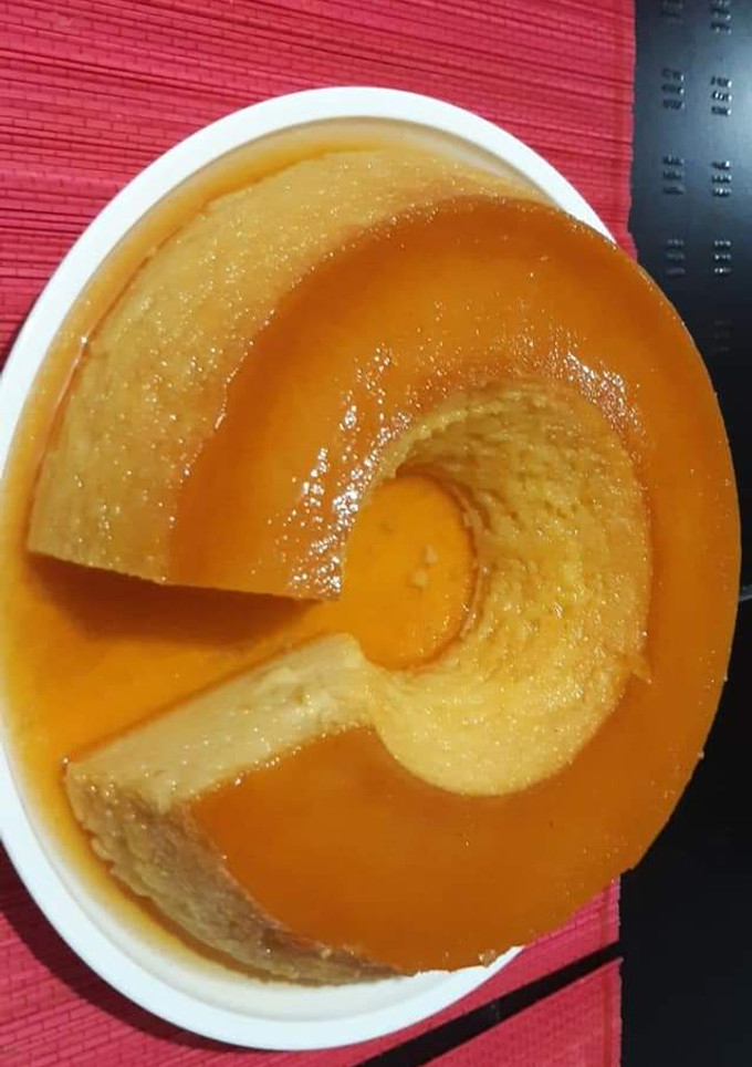 Una foto de Flan de Huevo