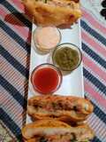 Stuffed Bread Pakoras