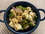Capsicum paneer sabzi