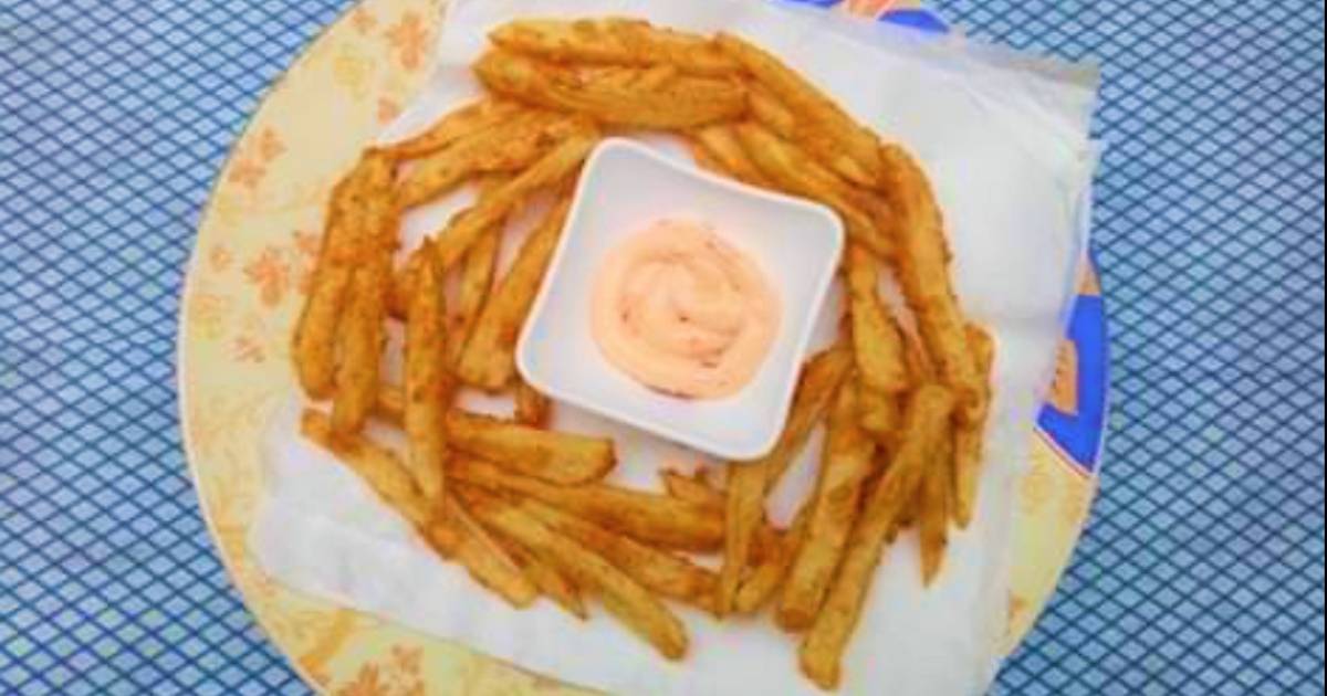Crispy Potato French Fries🍟 Recipe by Niha Ch👩‍🍳 Cookpad