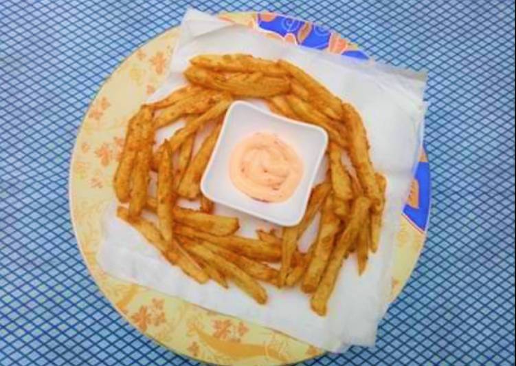 Recipe of Crispy Potato French Fries🍟 in 24 Minutes for Young Wife