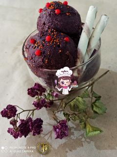 عکسی از دستور بستنی میوه ای