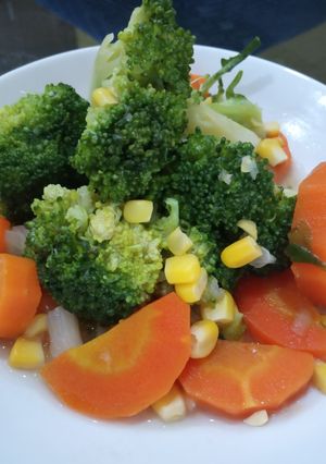 Foto resep Capcay brokoli jawo (jagung wortel)