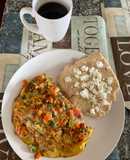 Desayuno nutritivo: Omelette de vegetales
