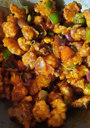 চিলি গোবি (Chili Gobi recipe in Bengali) রেসিপির প্রধান ছবি