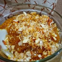 A picture of Suji ka Halwa.