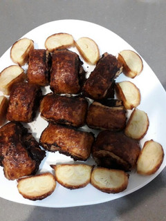 Una foto de Bocaditos de chocolate y minipalmeritas