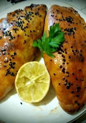Une photo de Les chaussons de chawarma au poulet
