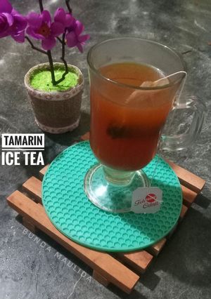 Foto resep Es Teh Asam Gula merah