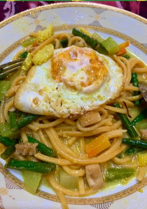 Foto resep Mie gomak kuah andaliman (masakan khas medan)