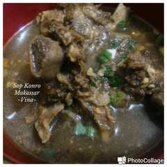 A picture of Sop Konro Makassar.