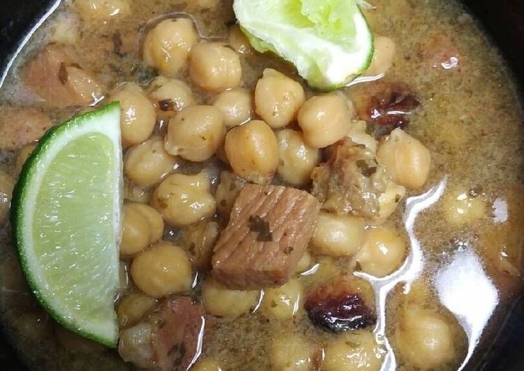 How to Make Any-night-of-the-week Ham and Garbanzo Bean Soup